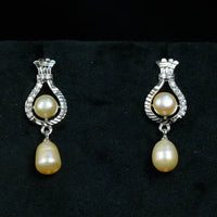 Pearl Drop Necklace Pearl Necklace / Mala