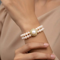Pearl Elegant bracelet Pearl Bangles