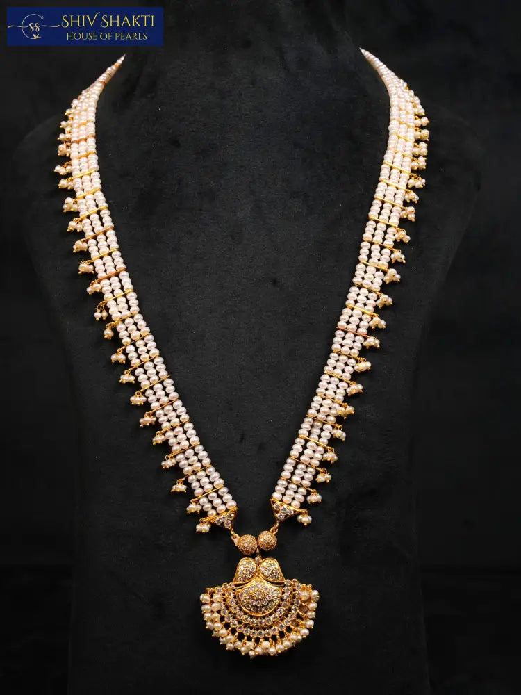 Pearl Maharani Haar Pearl Necklace / Mala