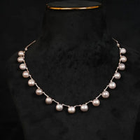 Pearl Masterpiece in peach Pearl Necklace / Mala