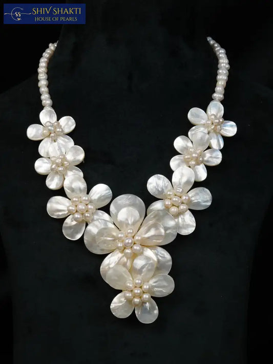 Pearl Oyster Necklace