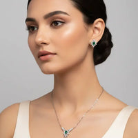 Pendant with Classic Earrings