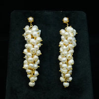 peral cascade drops Pearl Earrings