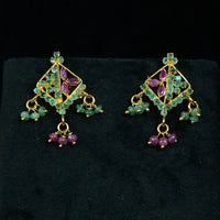 Perfect Square Pearl Pendant Pearl Necklace / Mala