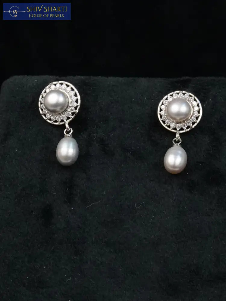 Polished Pearl Set Pearl Necklace / Mala