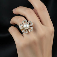 Pure Silver Bold Flower Silver Jewellery