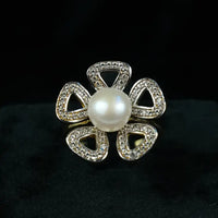 Pure Silver Bold Flower Silver Jewellery