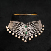 Pure Silver Choker Set