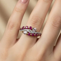 Pure Silver Delicate Emerald Silver Jewellery