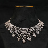 Pure Silver Necklace Party Elegance