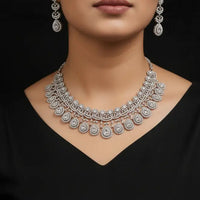 Pure Silver Radiant Necklace