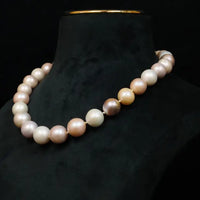 Rainbow Color Big size Pearl Necklace / Mala