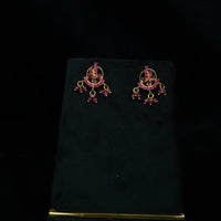 Real Ruby Pearl Necklace Pearl Necklace / Mala