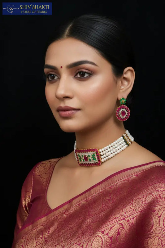 Rectangle Statement Necklace