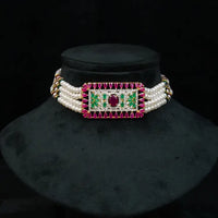 Rectangle Statement Necklace