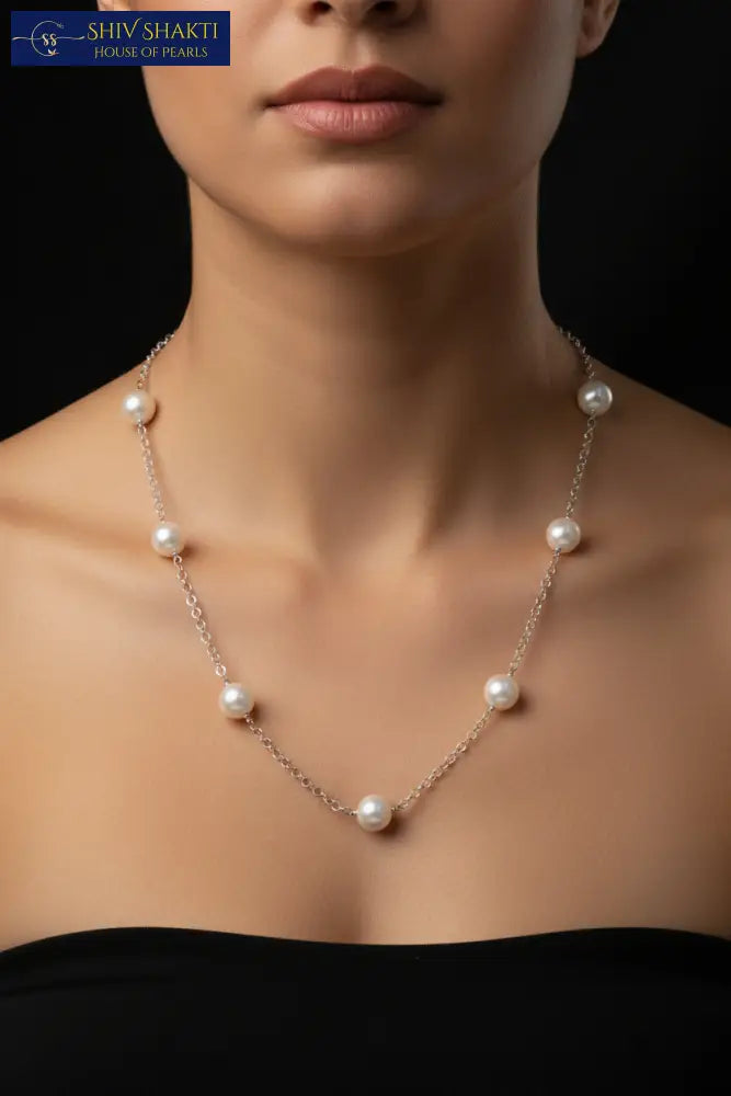 Round Pearl Pink 7mm Mala