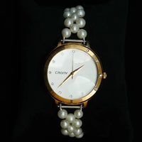 Round White Jali Pearl