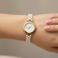 Round White Jali Pearl