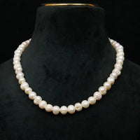 Single Line Baroque Necklace / Mala