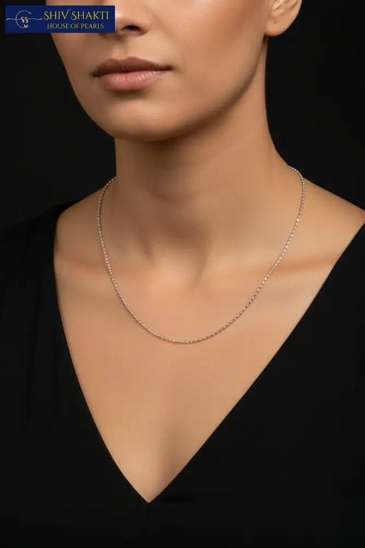 Sparkle Chain Pure silver