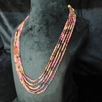 Tourmaline Stone Mala Necklace / Mala