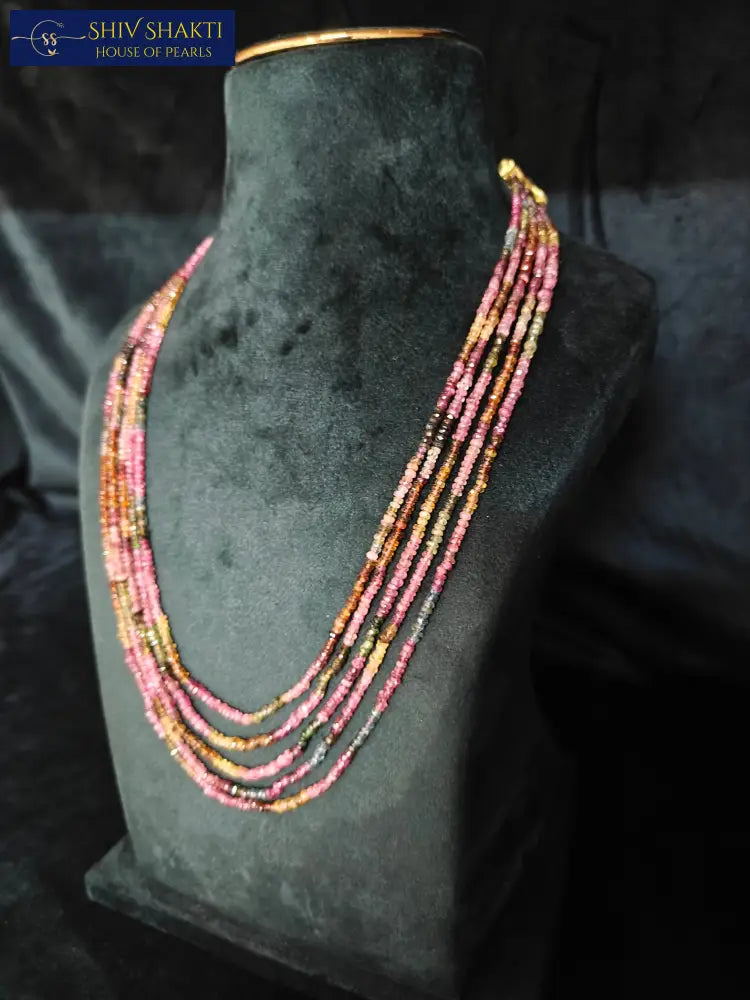 Tourmaline Stone Mala Necklace / Mala