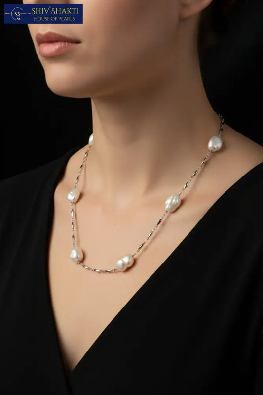 Unique Baroque Pearl Mala